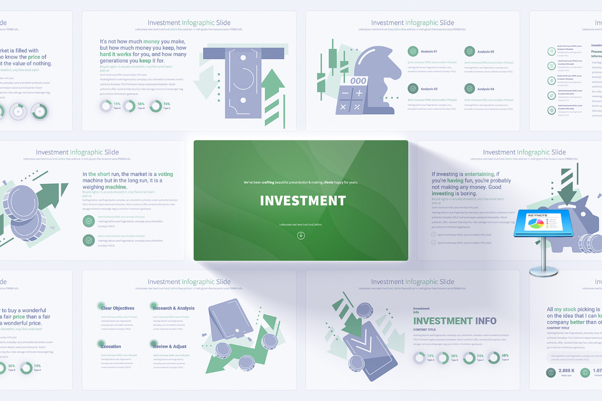 Professional Investment Keynote Slides